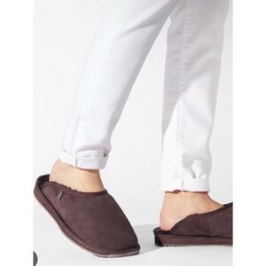 EMU MP10528 Platinum Esperence Men Size 9 Women Size 10 Sheepskin Slippers Brown